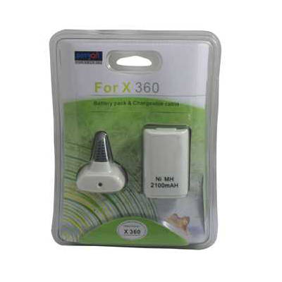 Play & Charge Kit For Xbox 360